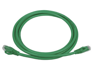 PowerMAX Green Cat.6 U/UTP T568B Patch Cord (LSZH) - with Divider